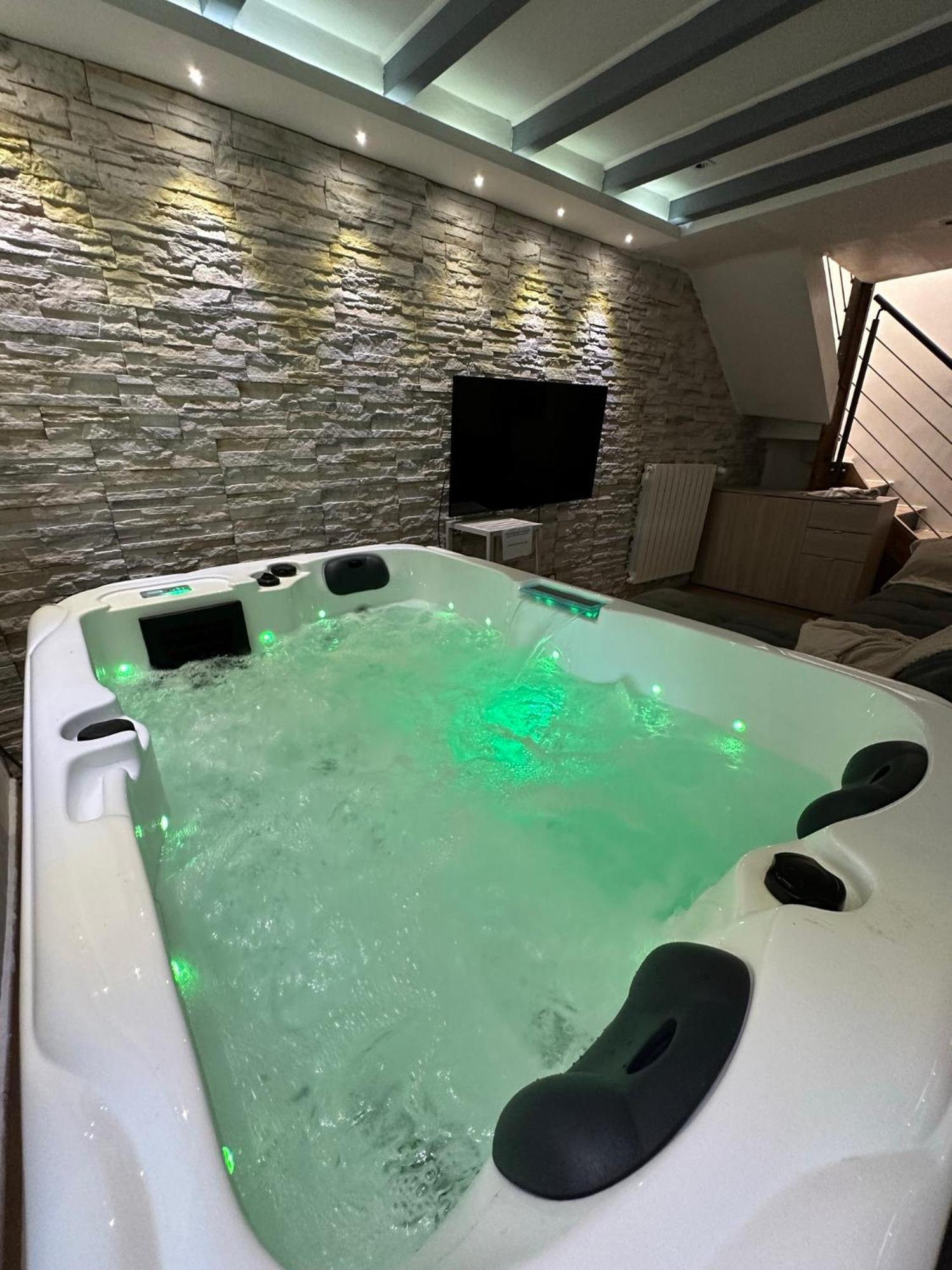Maisdon-sur-Sevre Maison Avec Spa 빌라 외부 사진